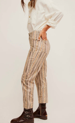 Free People - Super Sonic Printed Slim Pants