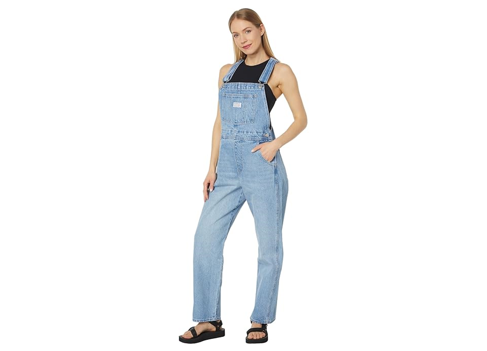Levi's Premium Vintage Overall Women's Overalls One Piece Blue Size XL