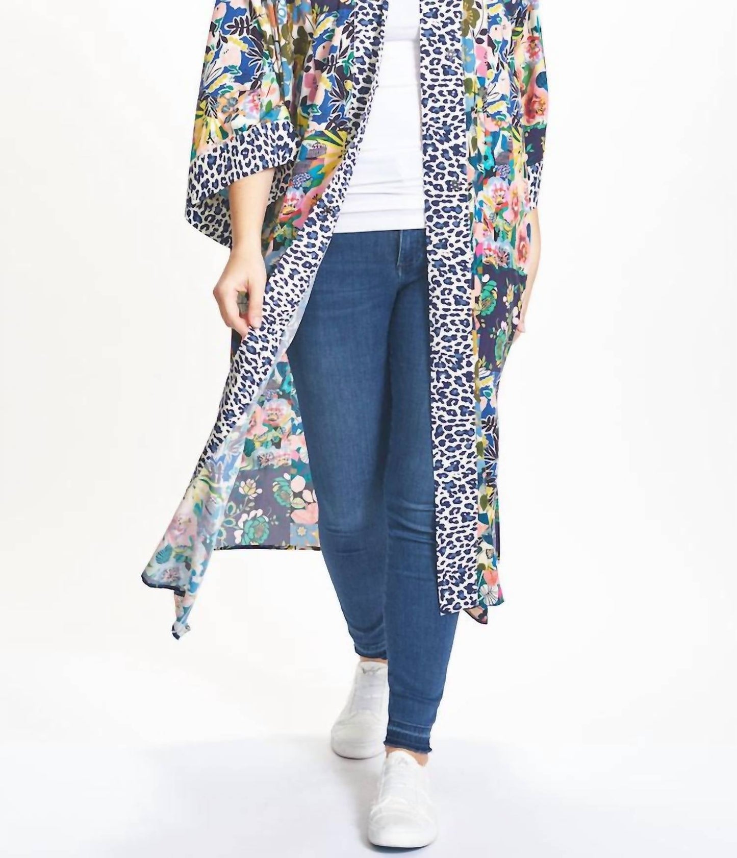 Johnny Was - Layla Leopard FLoral Kimono