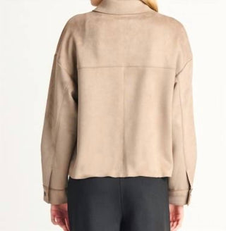 Black Tape - Vegan Suede Jacket