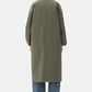 Ganni - Tech Seersucker Oversized Shell Coat