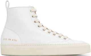Common Projects - Women's Tournament High In Leather Sneakers