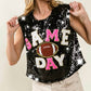 Bibi - Touch Down Sequins Game Day Tank Tops