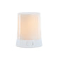 LED FIA Flame Designer Candle with ORANGE Hue 3"H