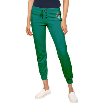 Juicy Couture - Women's Hatbox Laurex Crest Velour Zuma Pants S