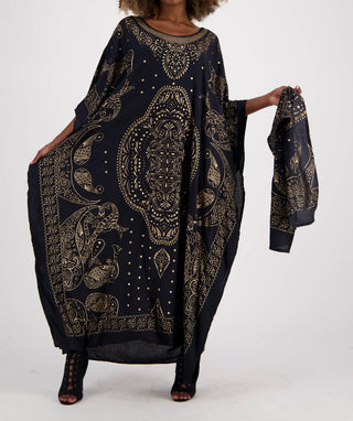 Advance Apparel - Geometric Print Kaftan