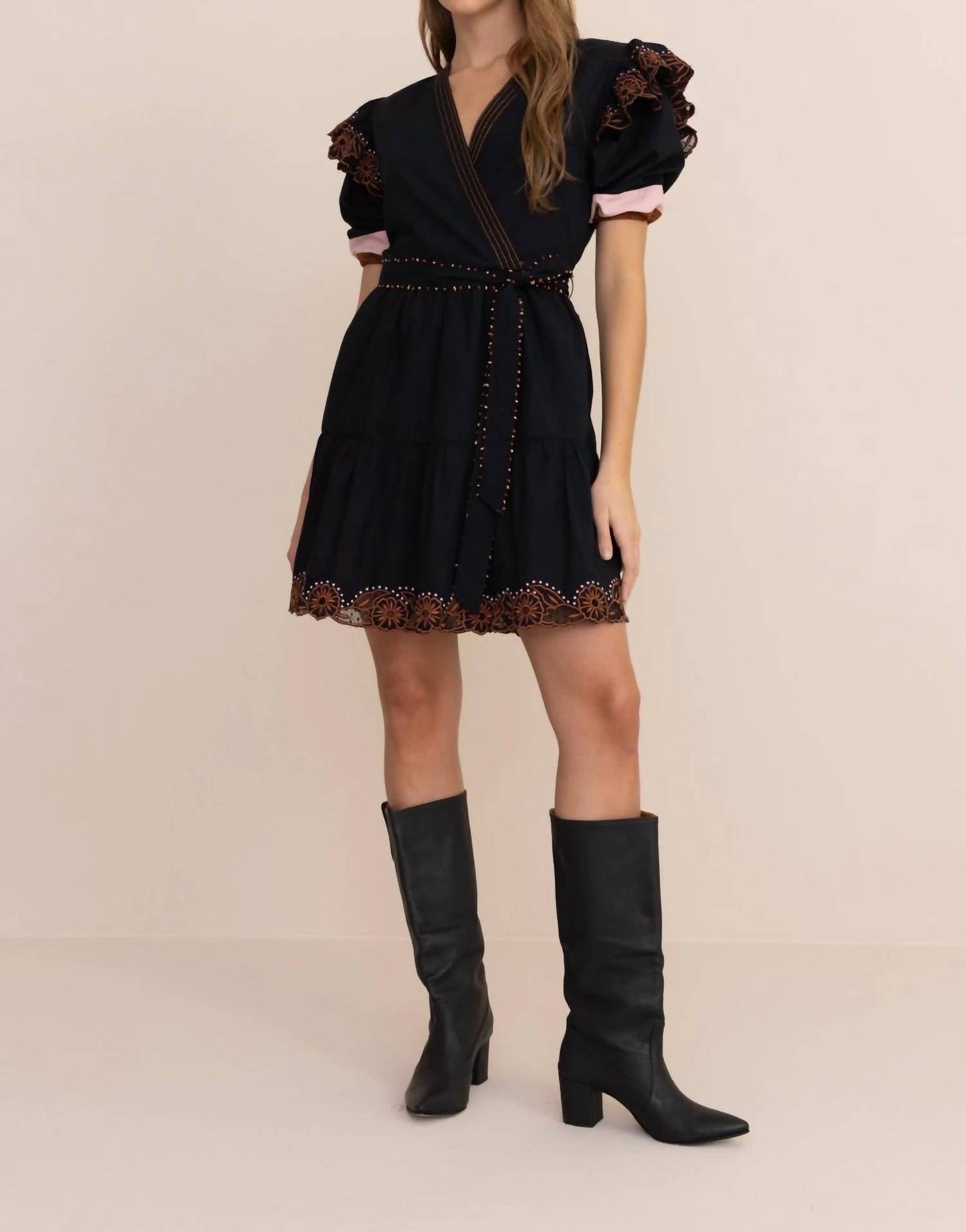 Vero Alfie - Picasso Short Dress
