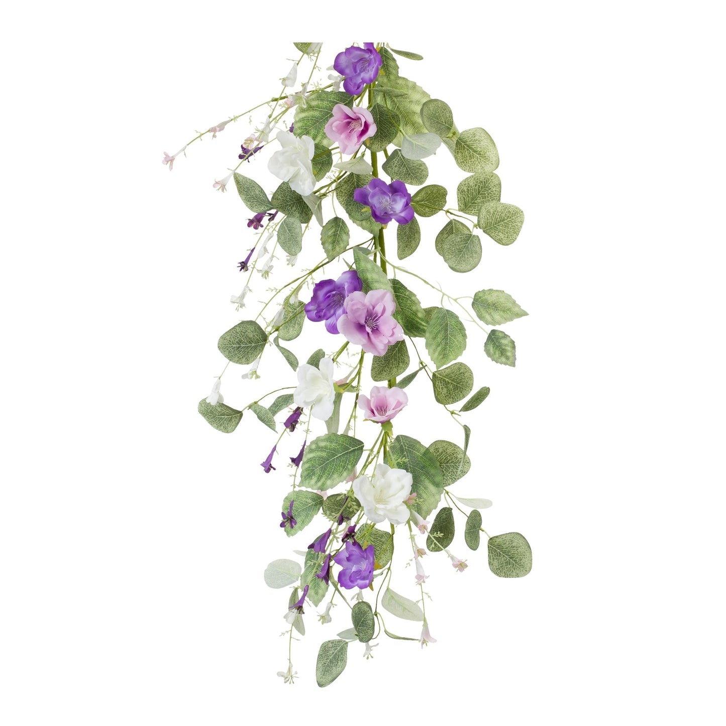 Lisianthus floral garland (set of 2)