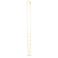 14k Yellow Gold Bead Necklace