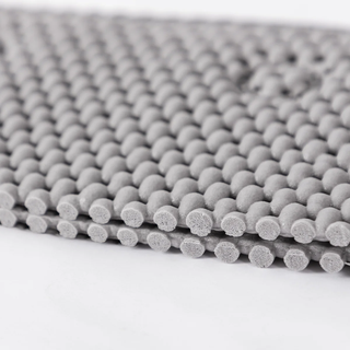 36 in. x 17 in. Non Skid Double Foam Bath Mat With 58 Suction Cups - 3 Colors