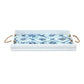 Wooden Tie-Dye Design Tray (Set of 2)