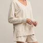 Z Supply - Modern V-neck Weekender Sweatshirt