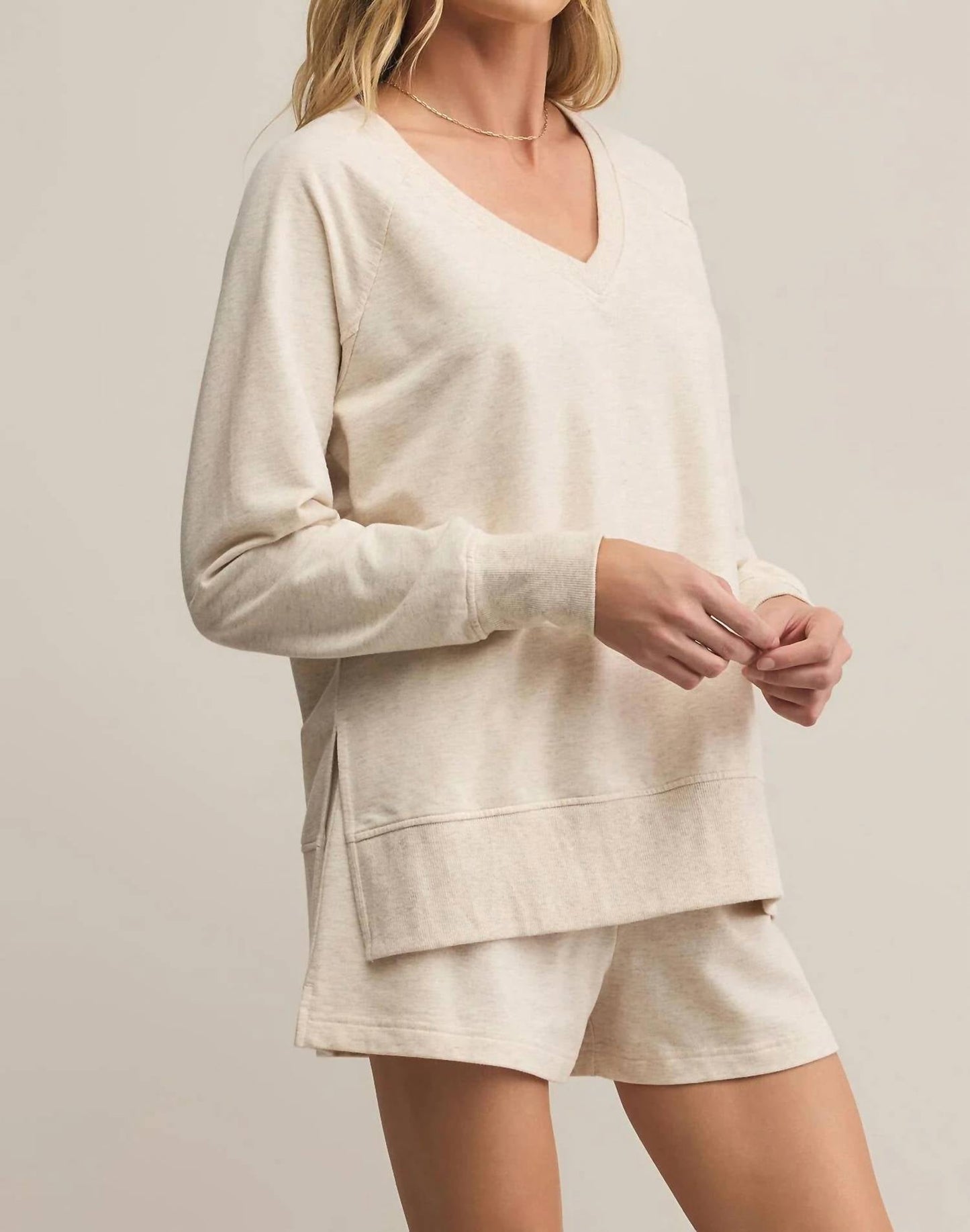 Z Supply - Modern V-neck Weekender Sweatshirt