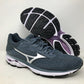 Mizuno Women's Wave Rider 23 Running Shoe Citadel/Glacier Gray Size 6 B(M) Us