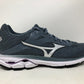 Mizuno Women's Wave Rider 23 Running Shoe Citadel/Glacier Gray Size 6 B(M) Us