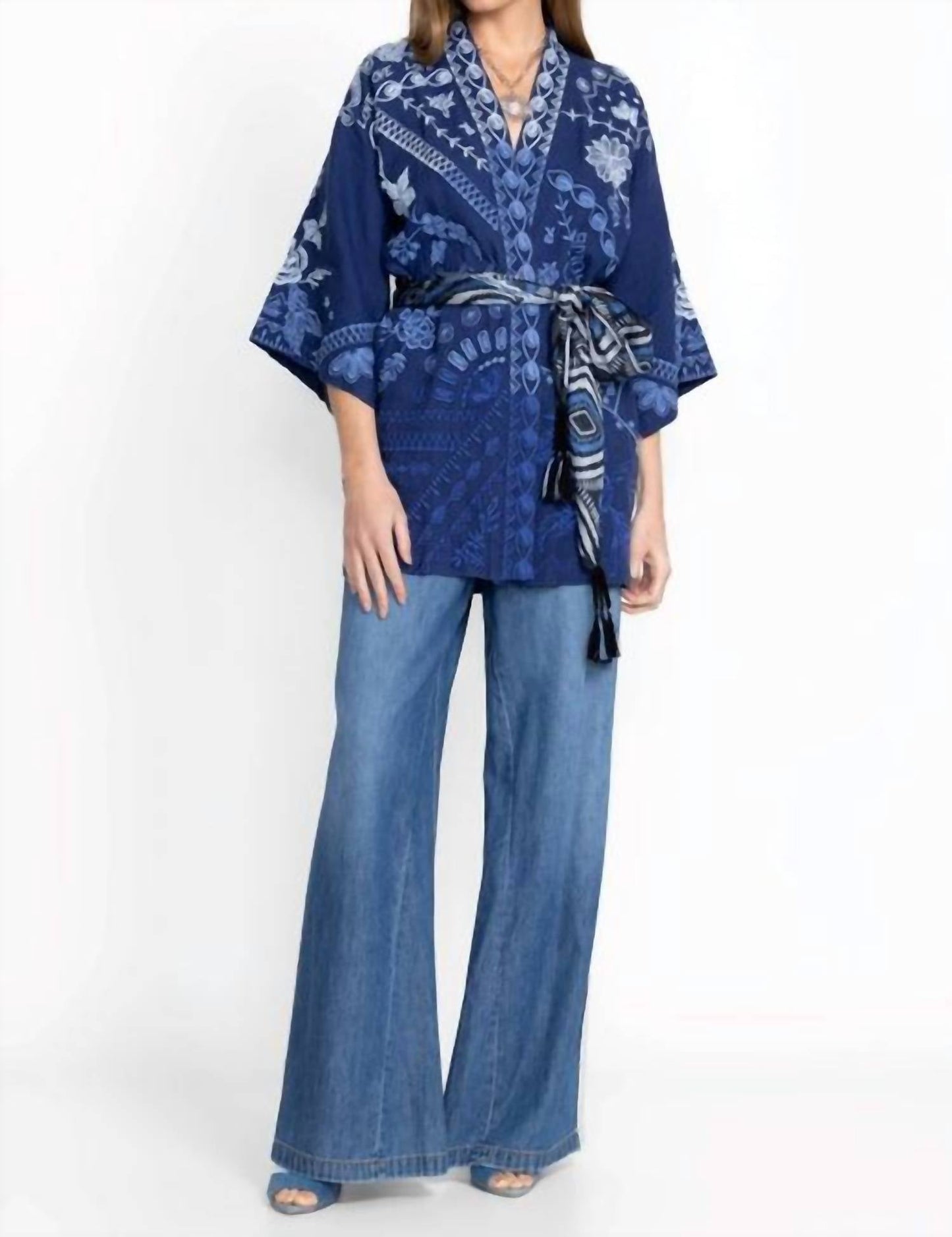 Johnny Was - LINEN KIMONO LAURA
