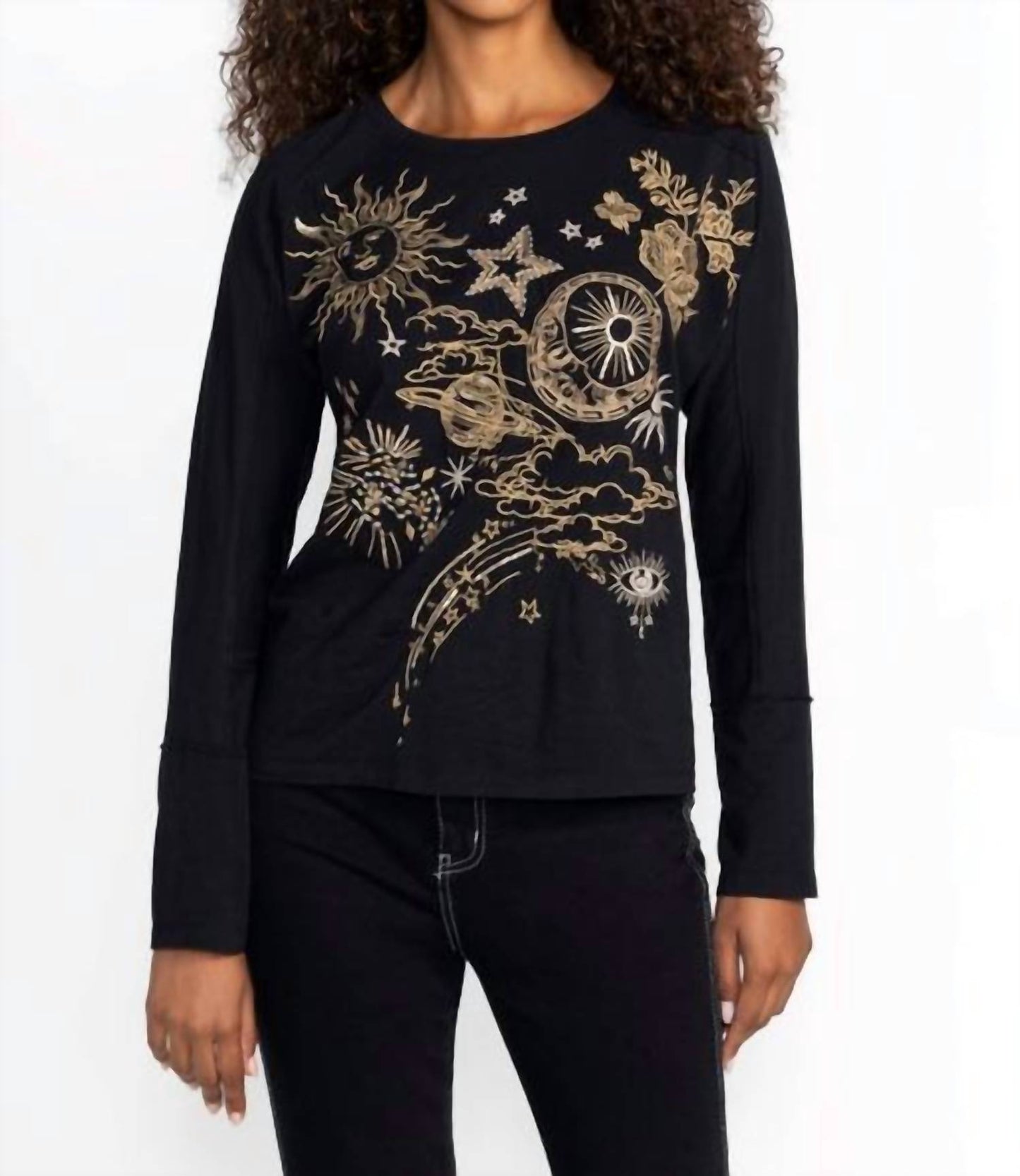 Johnny Was - LONG SLEEVE DOLMAN TEE MIAORA