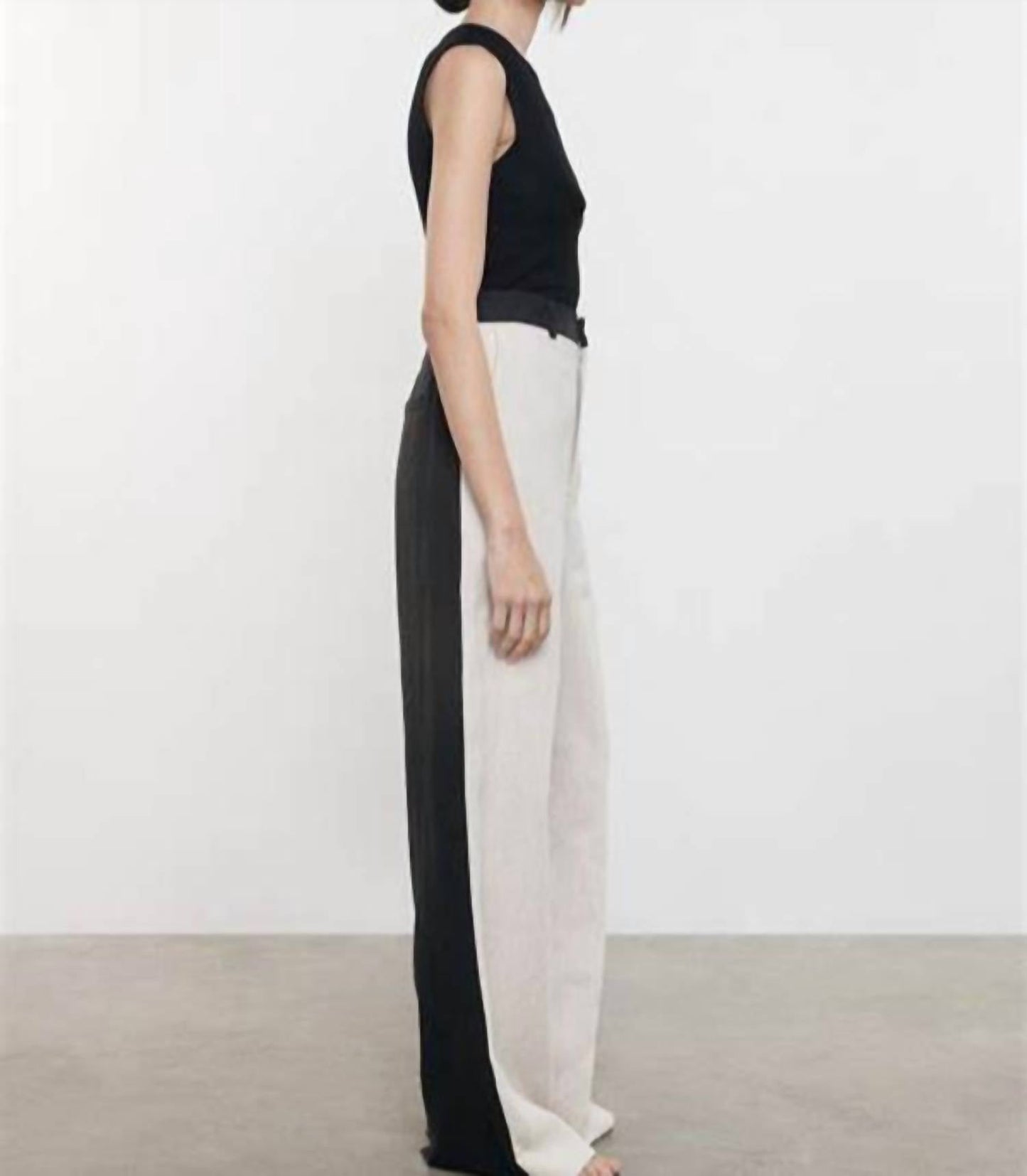 Enza Costa - Linen Colorblock Pants
