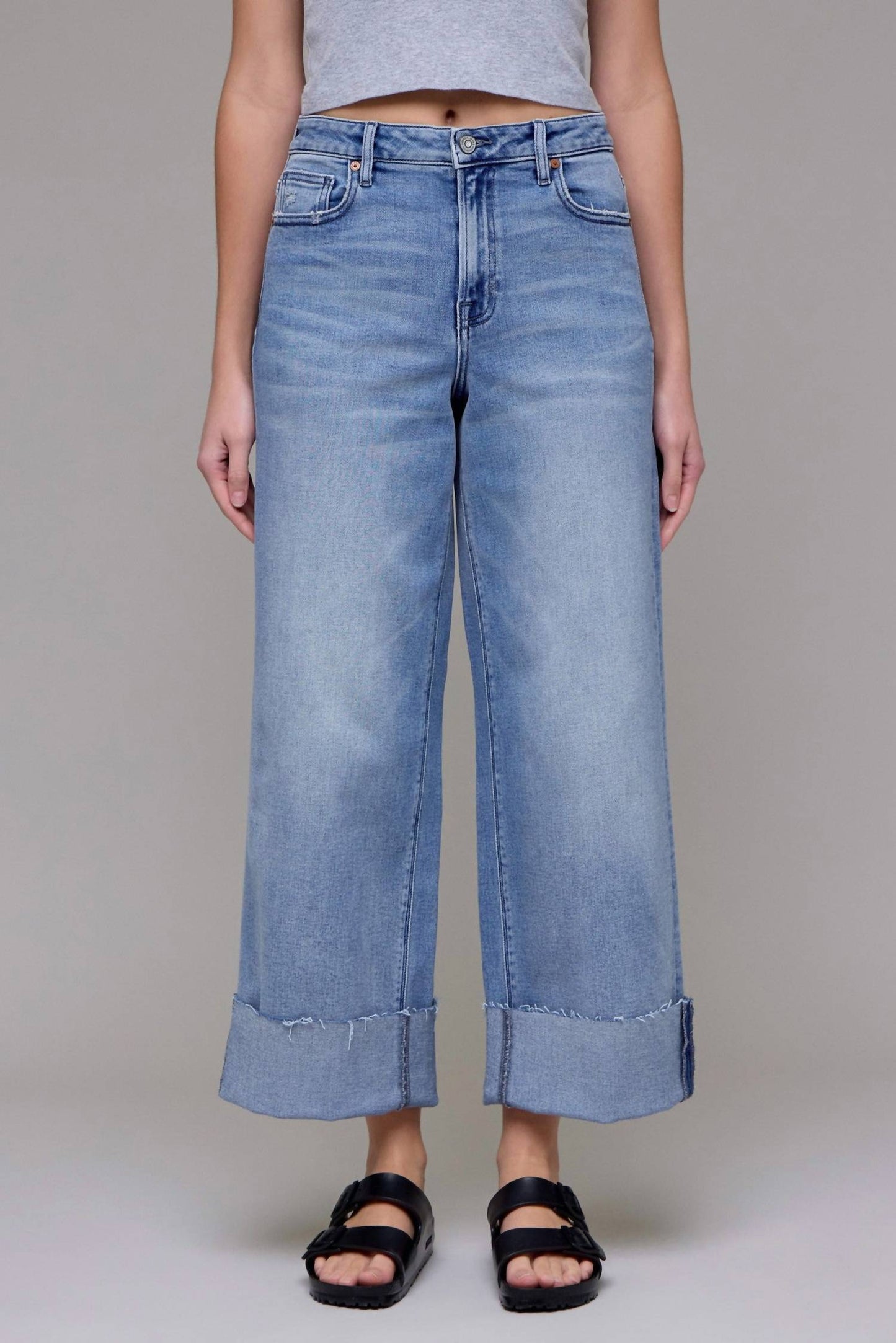 Hidden - Nori High Rise Wide Leg Jean