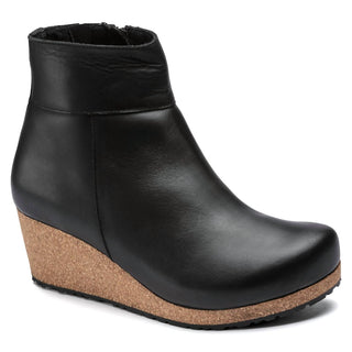 Birkenstock - Ebba Leather Wedge Ankle Boots