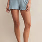 Z Supply - Dawn Smocked Rib Short