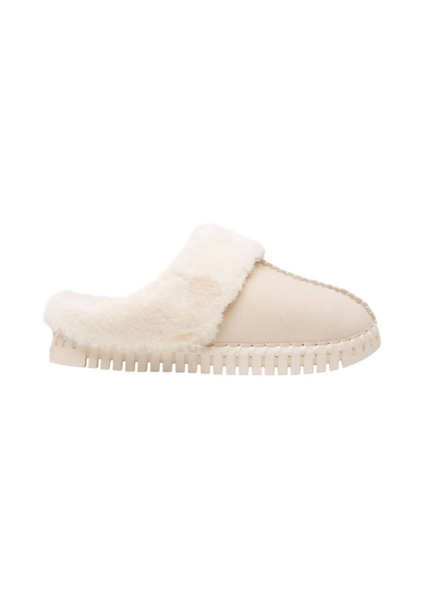 Ilse Jacobsen - Women's Tulip Faux Fur Trimmed Slippers