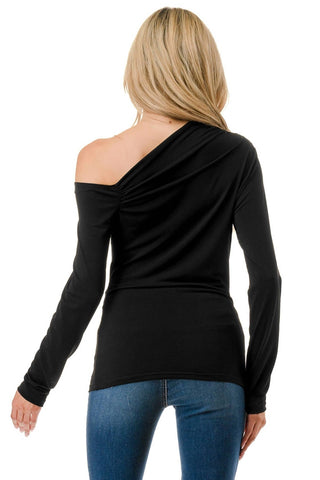Ariella - Open Shoulder Top