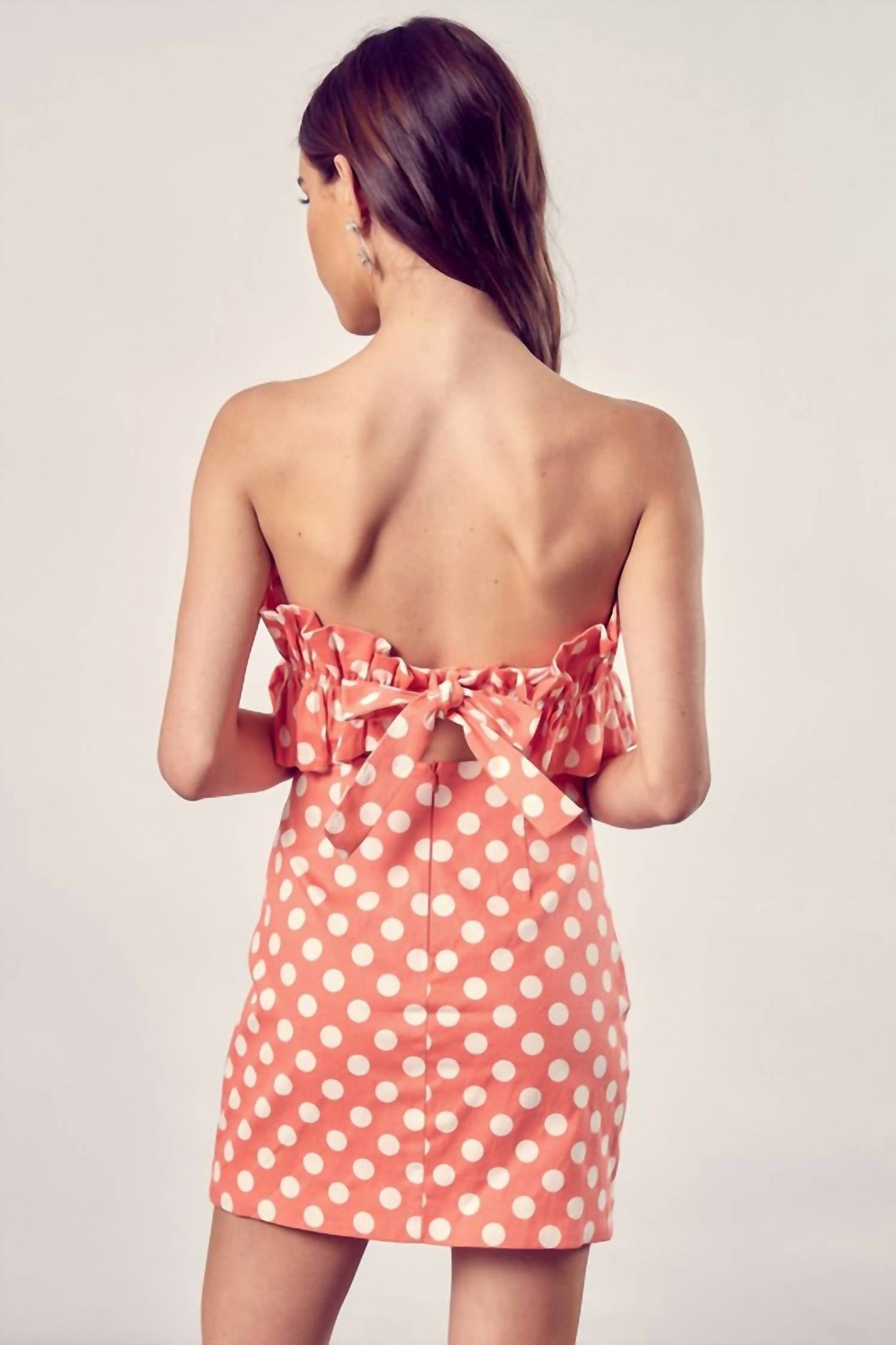 Do+Be - Ruffle Polka Dot Dress