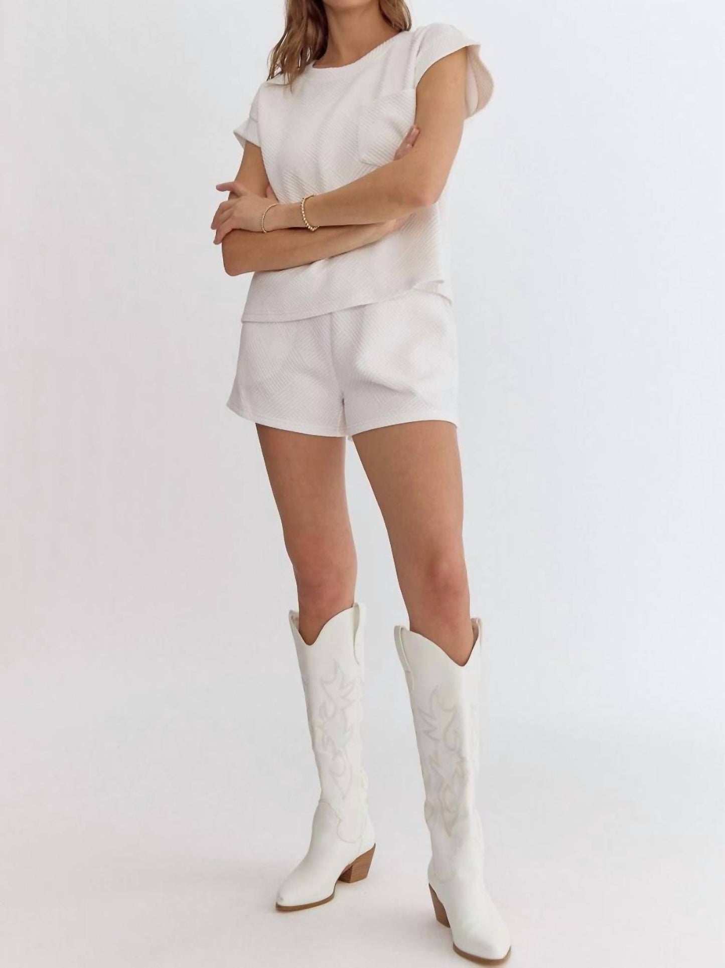 Entro - Textured Top