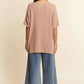 Trendsi - Davi & Dani Patch Pocket Wide Leg Culotte Jeans