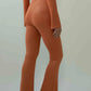 Montce - High-waisted Flair Pant