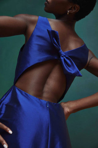 Amsale - Taffeta High Low Dress