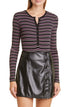 atm-anthony-thomas-melillo-stripe-henley-bodysuit-in-black-combo-at-nordstrom-size-small