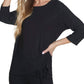 Multiples - Side Front Drawstring Top