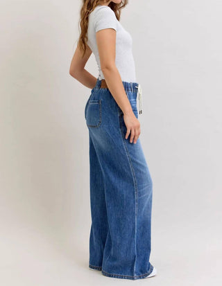 Judy Blue - High Waist Featherweight Palazzo Jeans