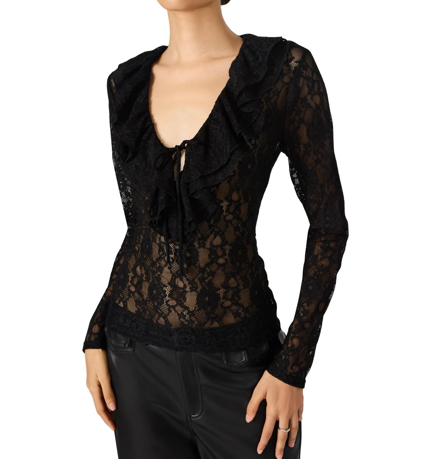 Steve Madden - Elvie Long Sleeve Top
