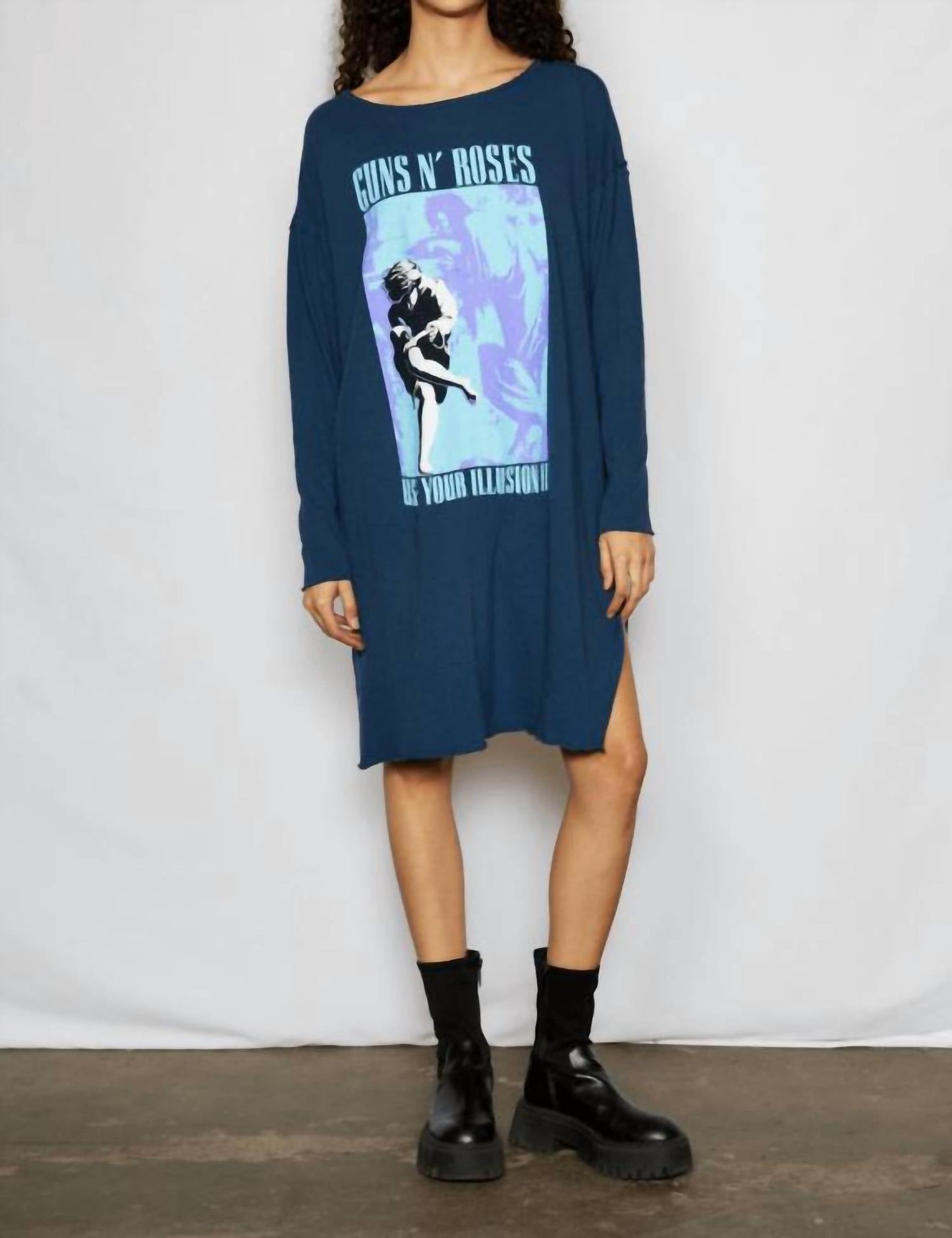 People Of Leisure - Guns N Roses Illusion Slit Dress