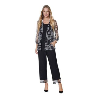 Multiples - Hem Band Ankle Pants