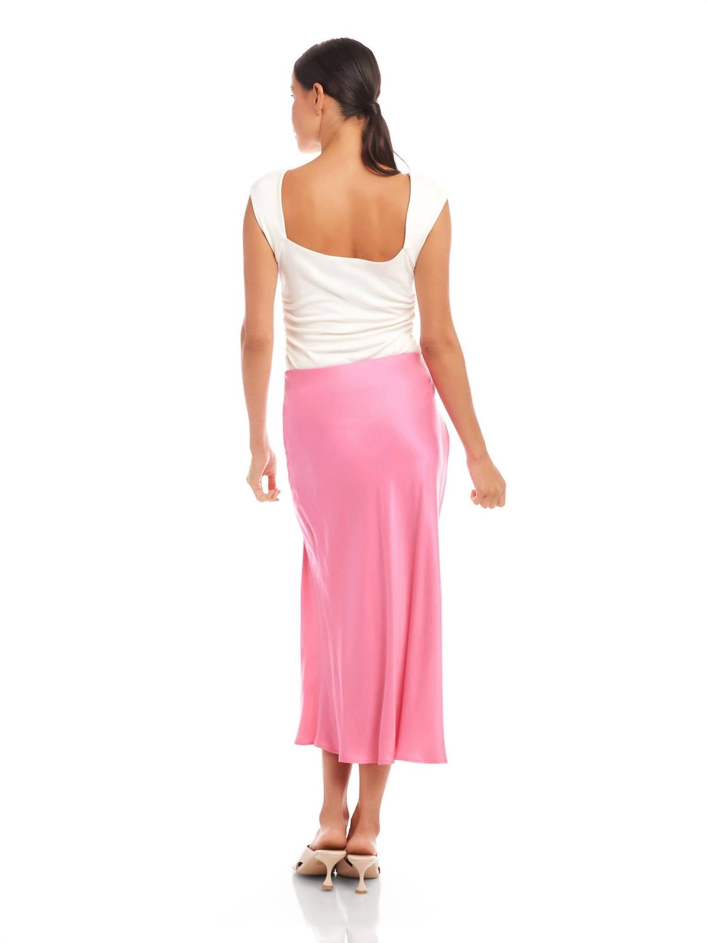 Fifteen Twenty - Fiona Shirred Midi Skirt