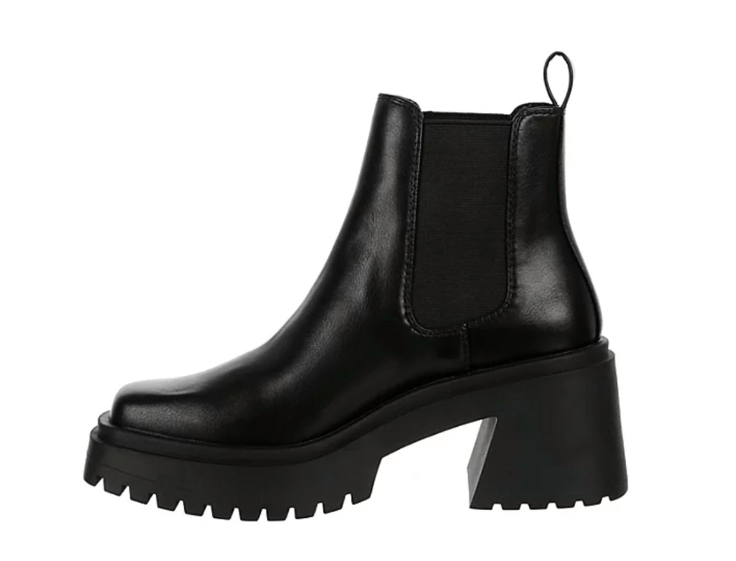Steve Madden - Women's Square Toe Chunky Ankle Boot