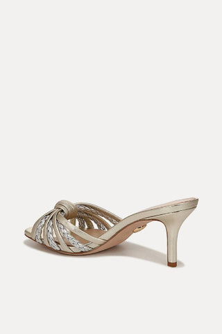 Veronica Beard - Women's Misa Knot Front Heeled Sandals