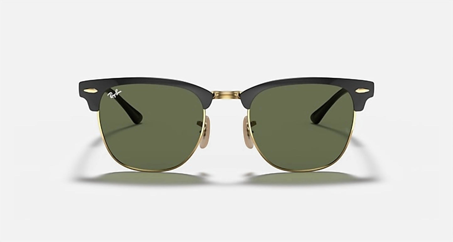 Ray Ban - Clubmaster Metal Non Polarized Sunglasses Rb3716 187