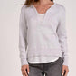 Elan - V-neck Layered Sweater