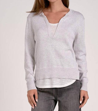 Elan - V-neck Layered Sweater