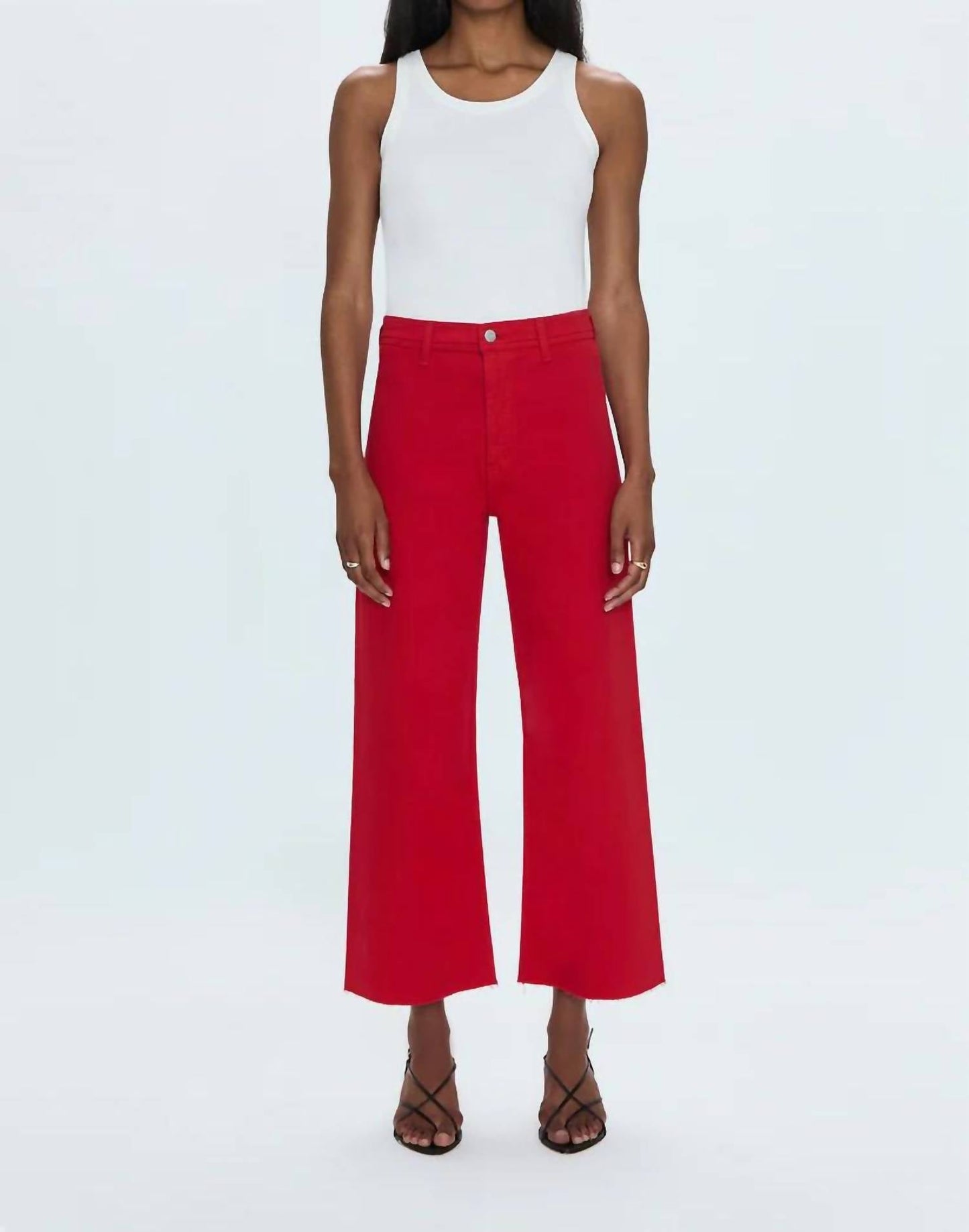 Pistola - Penny Crop High Rise Wide Jean