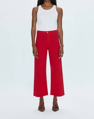 Pistola - Penny Crop High Rise Wide Jean