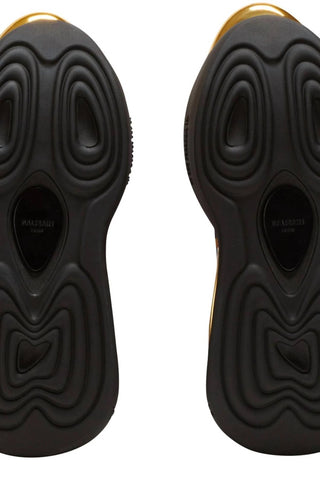 Balmain - Women's Leopard B-bold Wedge High-top Sneakers