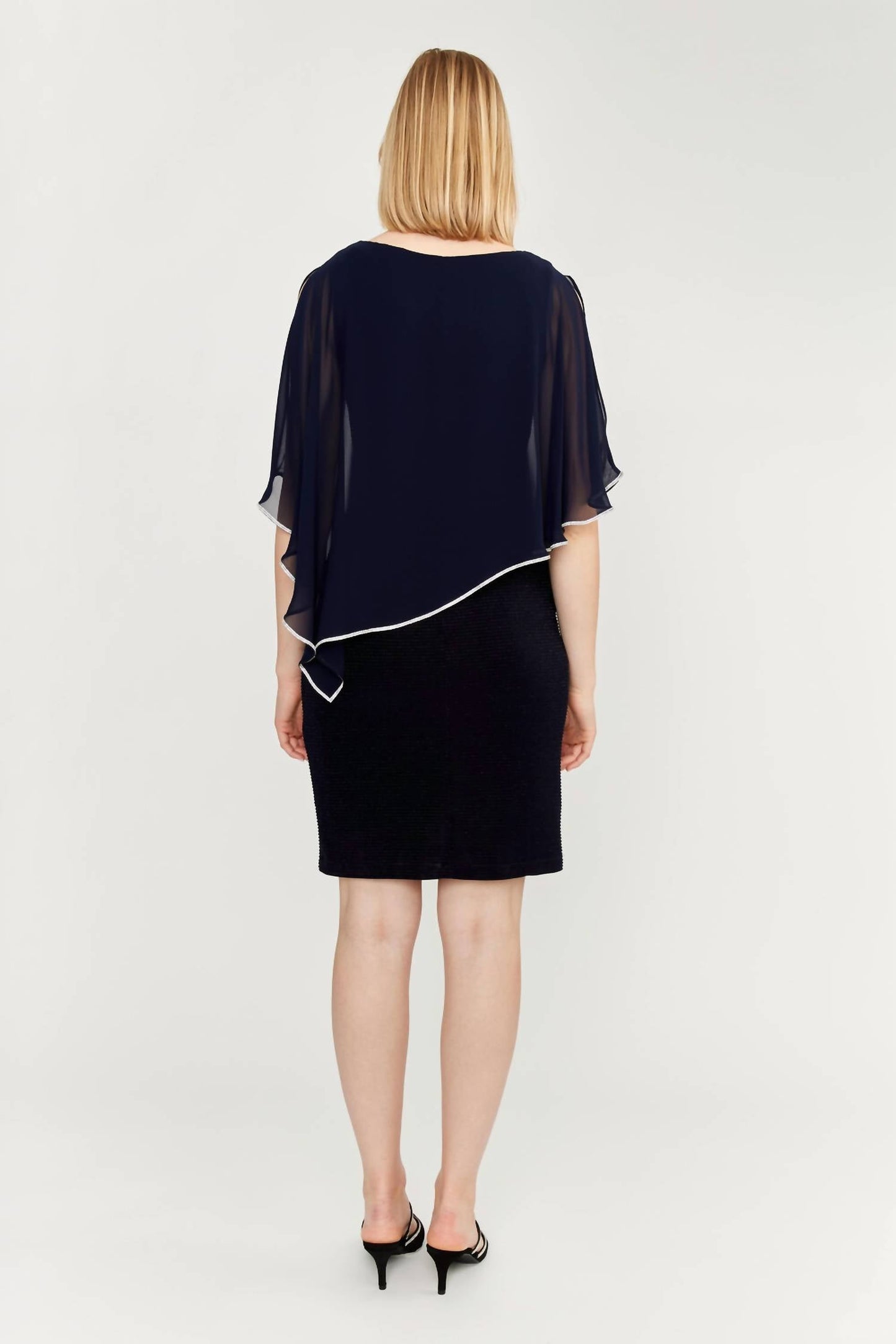 Frank Lyman - Knee-length Sheath Woven Dress
