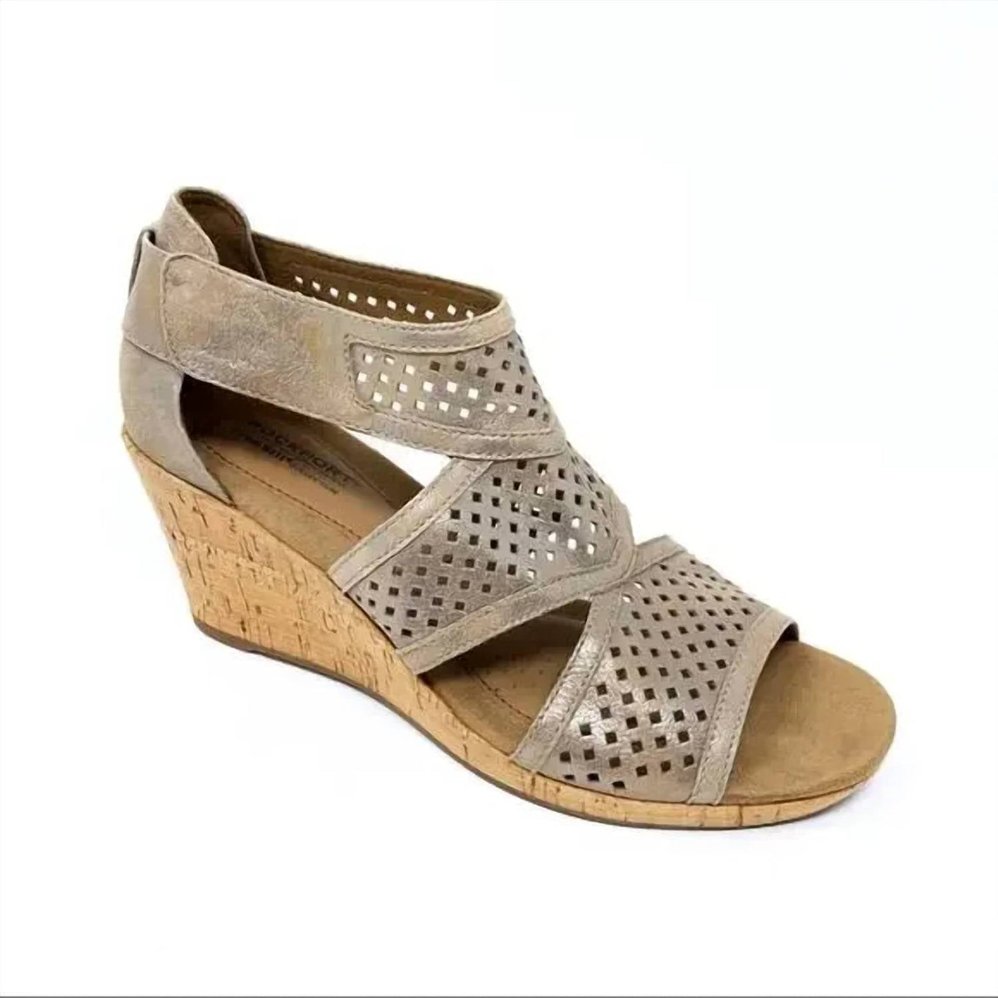 Cobb Hill - Janna Caged Wide Wedge Sandal