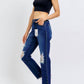 Judy Blue - WomenRigid Magic Heavy Destroy Straight Leg
